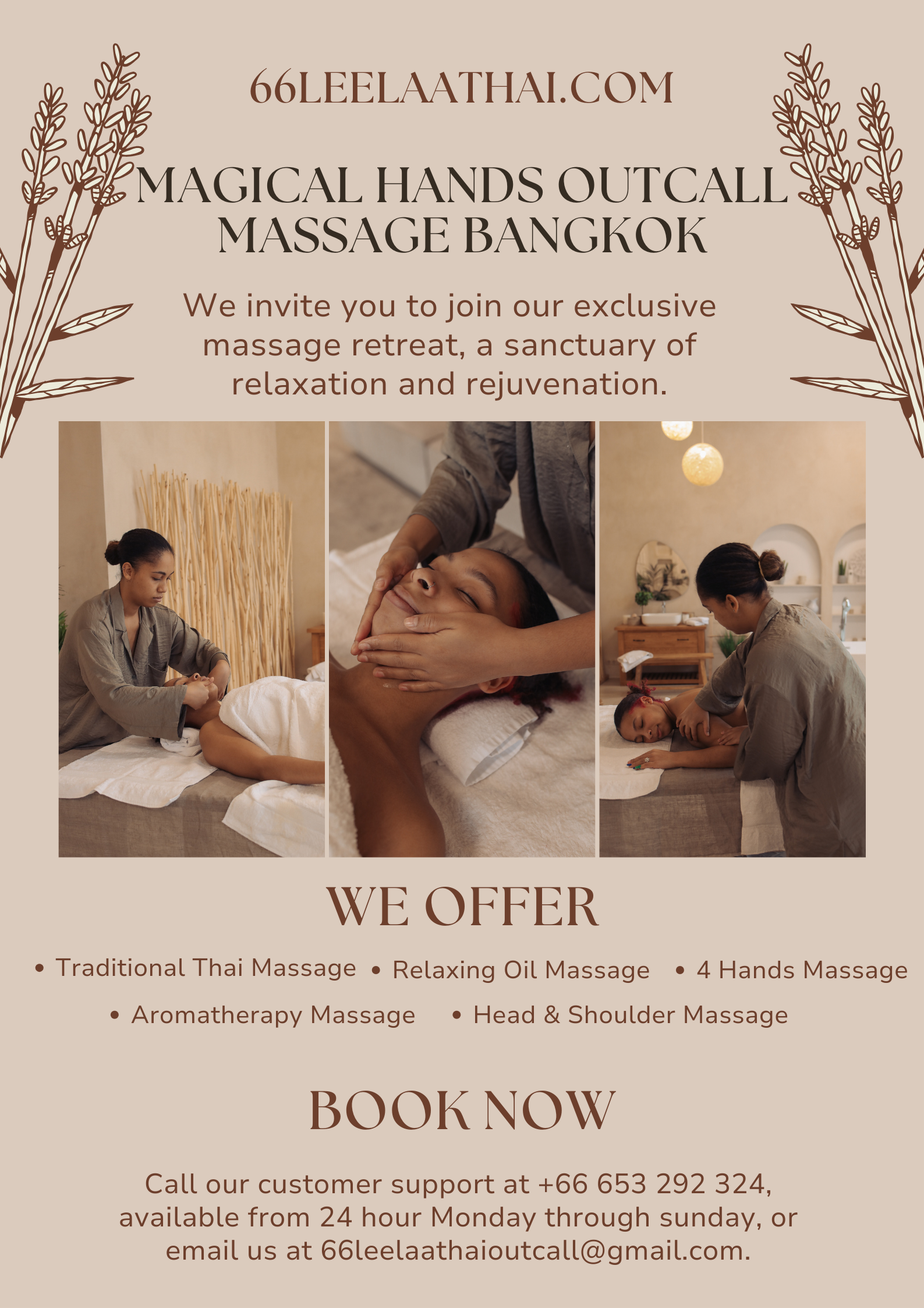 Magical hands outcall massage bangkok