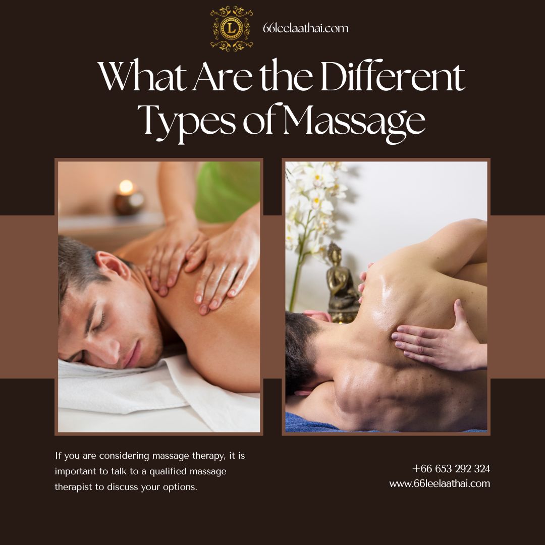 What Are the Different Types of Massage