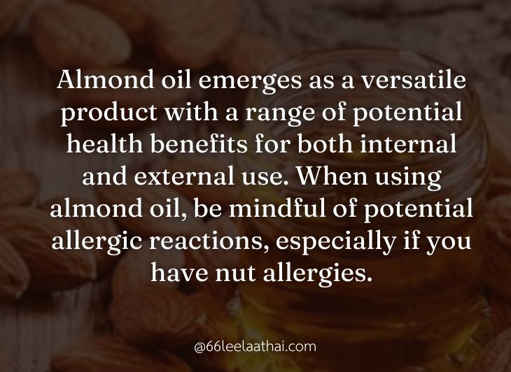 Benefit of almond oil