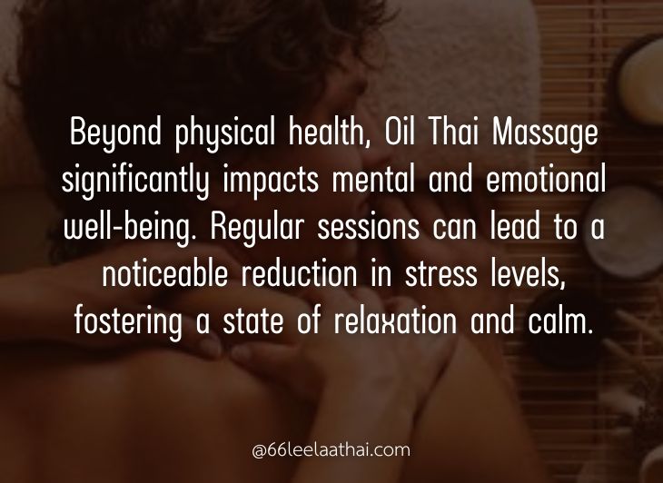 Relaxing Oil Thai Massage